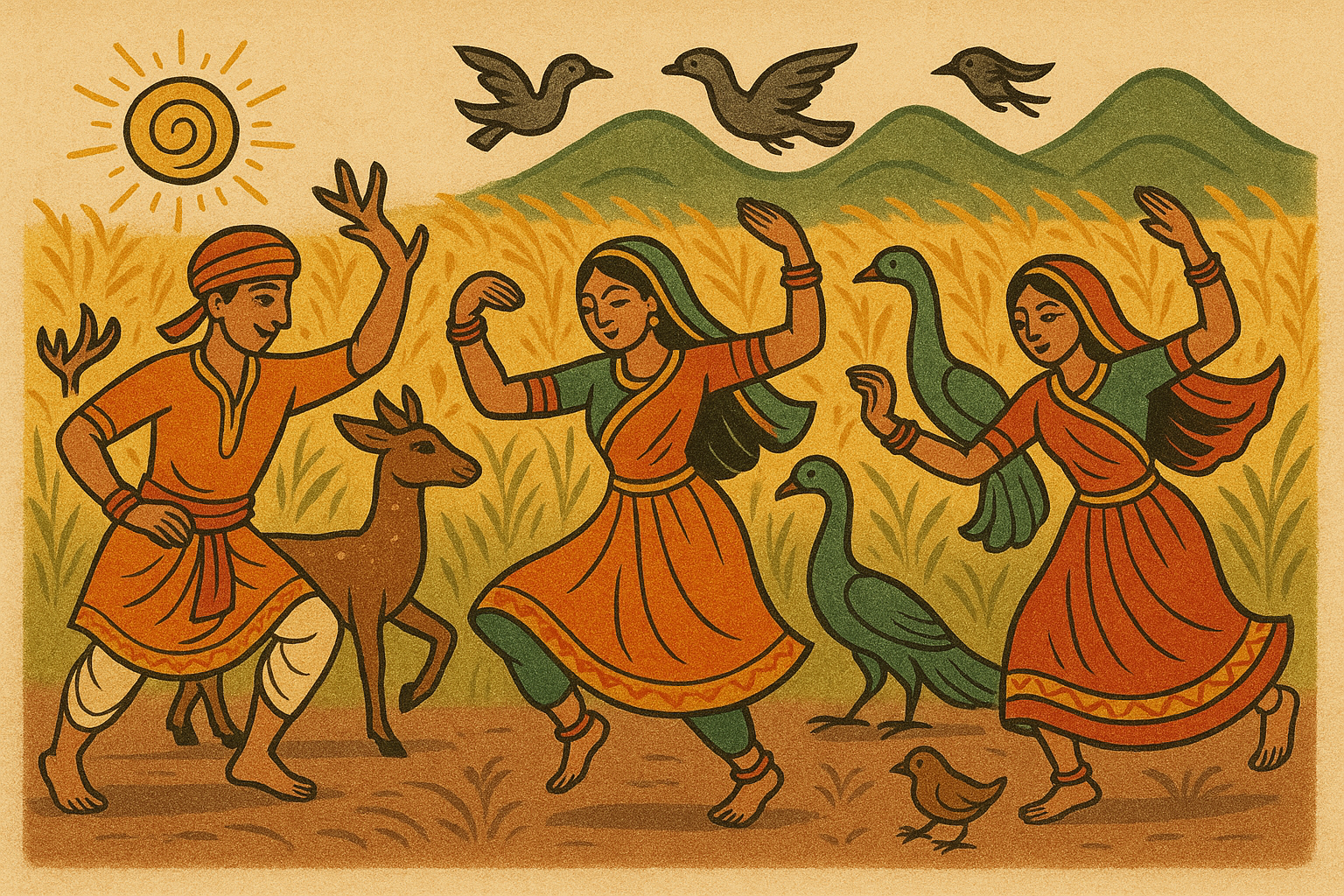 Cultural dance expressions and forms