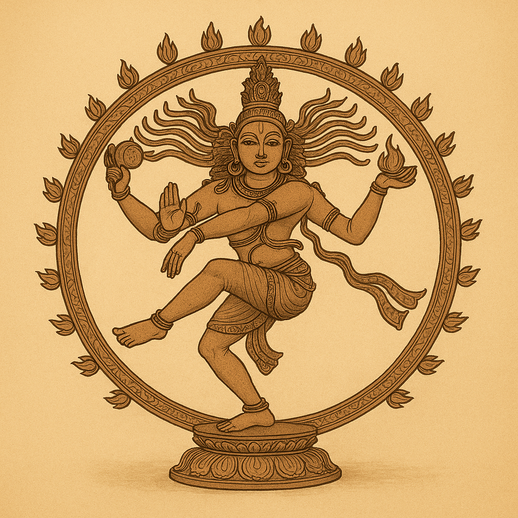 Nataraja - the dancing god symbolism